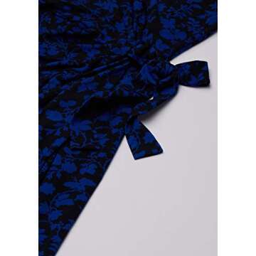 Stylish Lark & Ro Women's Cap Sleeve Wrap Dress