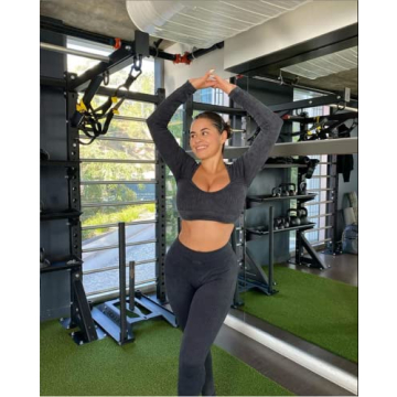 ABOCIW Women's Seamless Workout Set - Stylish and Supportive