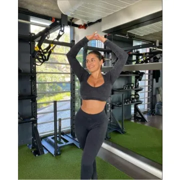 ABOCIW Women's Seamless Workout Set - Stylish and Supportive