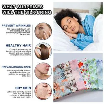 Luxury 100% Silk Pillowcase for Hair and Skin Beauty