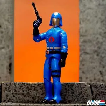 Super7 G.I. Joe Cobra Commander Action Figure - 80s Classic