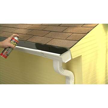Flex Seal, 14 oz, Black, Stop Leaks Instantly, Waterproof Rubber Spray On Sealant Coating, Perfect for Gutters, Wood, RV, Campers, Roof Repair, Skylights, Windows, and More