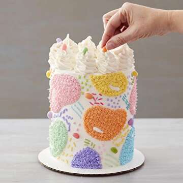 Wilton Performance Pans Aluminum Round Cake Pan, Small and Medium 4 Piece Set, 6 Inch (10 Pack)