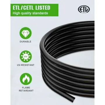 SCITOO 30 Amp RV Extension Cord - 15FT Power Solution