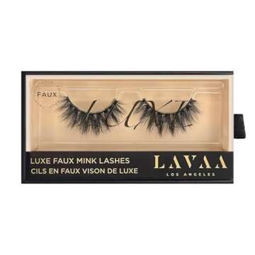 HEARTBREAKER by Lavaa Beauty | Long & Voluminous 3D Faux Mink Lashes | Fluffy & Lightweight Rounded ...