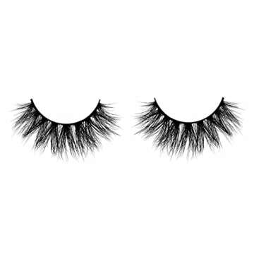 HEARTBREAKER by Lavaa Beauty | Long & Voluminous 3D Faux Mink Lashes | Fluffy & Lightweight Rounded Lash with Soft & Flexible Band | Handmade & Reusable