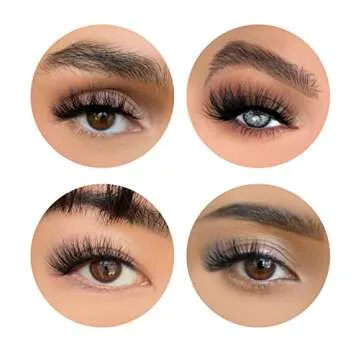 HEARTBREAKER by Lavaa Beauty | Long & Voluminous 3D Faux Mink Lashes | Fluffy & Lightweight Rounded Lash with Soft & Flexible Band | Handmade & Reusable