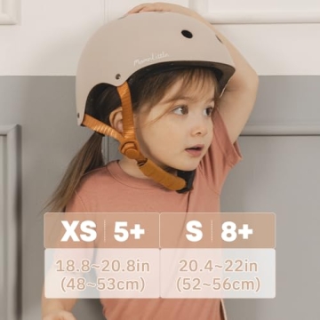 MomnLittle Kids Bike Helmet with Magnetic Buckle for Toddlers