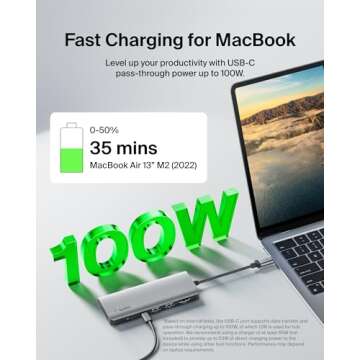 Belkin 7-in-1 USB-C Hub for Fast & Efficient Charging