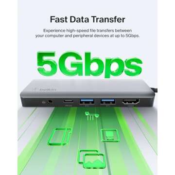 Belkin 7-in-1 USB-C Hub for Fast & Efficient Charging