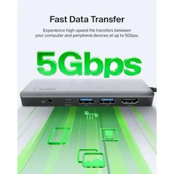 Belkin 7-in-1 USB-C Hub for Fast & Efficient Charging