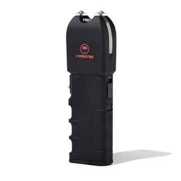 VIPERTEK VTS-989 Heavy Duty Stun Gun with LED Flashlight