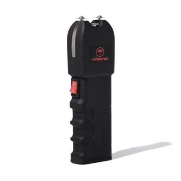 VIPERTEK VTS-989 Heavy Duty Stun Gun with LED Flashlight