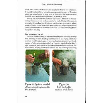 First Lessons in Beekeeping