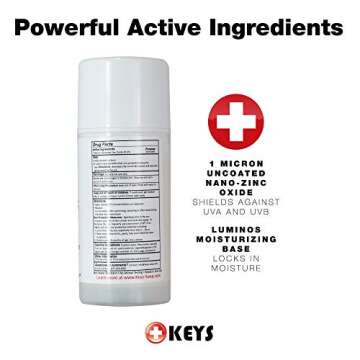 Keys Moisturizer with Sunscreen 3.4oz - Daily Skin Protection