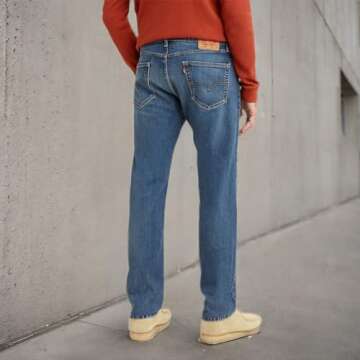 Levi's Men's 505 Regular Fit Jeans - Versatile Denim for All