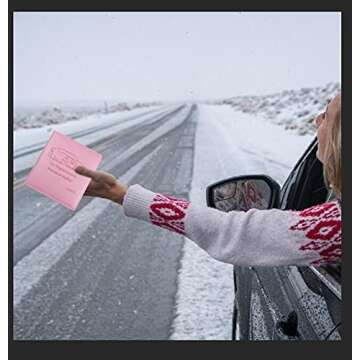 Durable PU Leather Car Registration Holder - Document Organizer