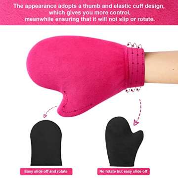 CeleCily Self Tanning Mitt Applicator Self Tanner Mitt Applicator Tanning Mitts Self Tanner Mit Self Tanning Glove For Self Tan Mitt Applicator Sunless Tanner Mitt Self Tanner Glove Self Tan Mit