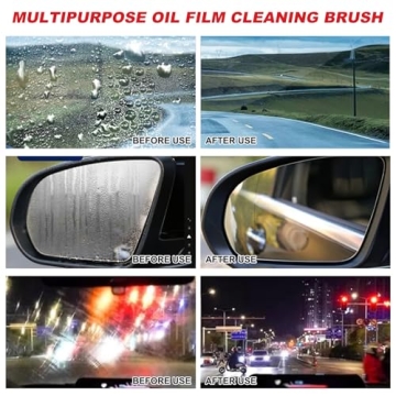 Oil Film Remover & Glass Coating Set for Cars - 2024