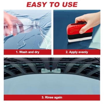 Oil Film Remover & Glass Coating Set for Cars - 2024