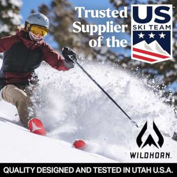 Wildhorn Roca Ski Goggles Men Women, ski goggles kid.Anti-Fog/Scratch 100% UV-Magnetic Lens-Snowboard Snow Goggles Men Women Adult