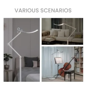 BenQ e-Reading Floor Lamp | Mat Silver Smart Design and Comfort