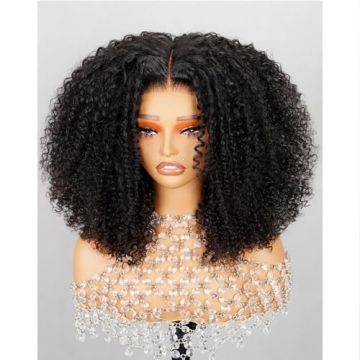 Arabella 6x6 Glueless Wigs Human Hair - Pre Cut Lace 230% Density Curl Wave