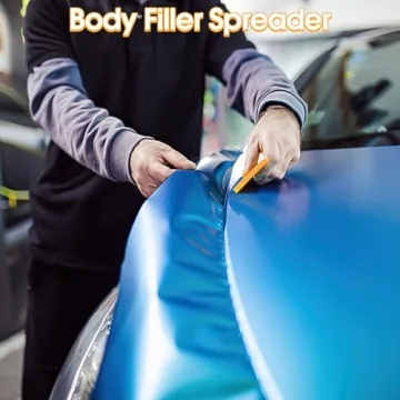 PEASUG Body Filler Spreader | 9-Pack Reusable Tool Set