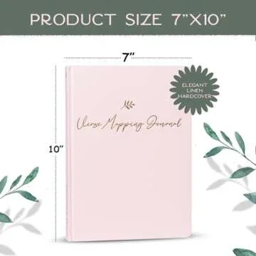 Graceful By Design Linen Bible Verse Mapping Journal - Premium Bible Study Journaling Kit - Christia...