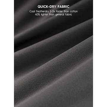 DAVID ARCHY Mens Underwear Solid Quick Dry Boxer Briefs Sports Waistband Breathable Underwear in 3 Pack No Fly (S, Dark Gray - Solid No Fly)