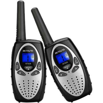 Retevis RT628 Walkie Talkies - Long Range, 2 Pack