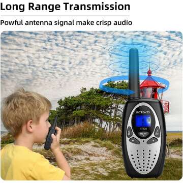 Retevis RT628 Walkie Talkies - Long Range, 2 Pack