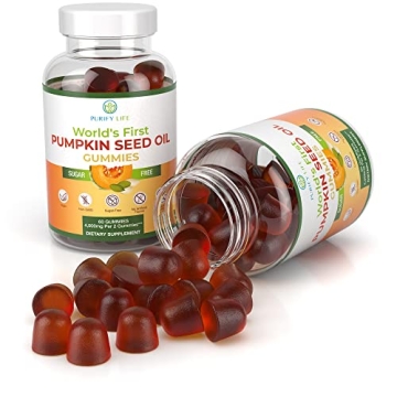 Sugar-Free Pumpkin Seed Oil Gummies - 4,000mg for Health
