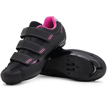 Tommaso Pista 100 Women's Cycling Shoes Dual Cleat Compatibility - Spin Shoes, Indoor Cycling Bike, ...