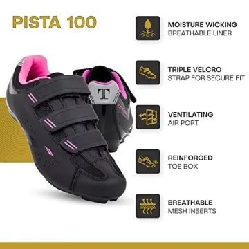 Tommaso Pista 100 Women's Cycling Shoes - Stylish & Functional