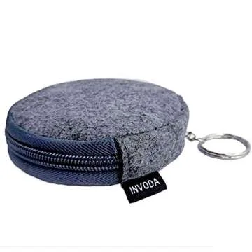 INVODA Pill Cases Pill Box Weekly 3 Times 7 Compartments Large Medicine Pill Organizer (Lemon 1PCS+Bag)