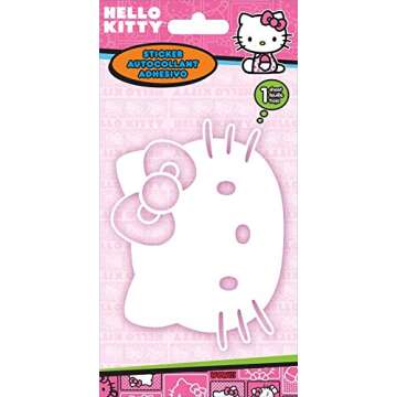 Hello Kitty Stickers Hello Kitty Room Decor Bundle - 6 Pack Premium Hello Kitty Decal Stickers Party...