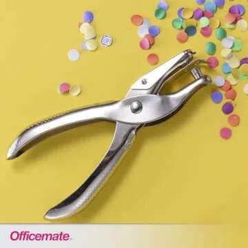 Officemate 1-Hole Punch for Efficient Document Management