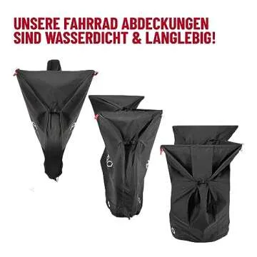 Pro-Bike Tool Cover for Outdoor Storage - Waterproof Bicycle Cover for Stationary 2 XL Bikes - Heavy...