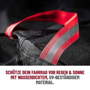 Pro-Bike Tool Cover for Outdoor Storage - Waterproof Bicycle Cover for Stationary 2 XL Bikes - Heavy Duty Ripstop, Anti UV Material - Weather Protection for Mountain & Road Bikes