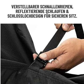 Pro-Bike Tool Cover for Outdoor Storage - Waterproof Bicycle Cover for Stationary 2 XL Bikes - Heavy Duty Ripstop, Anti UV Material - Weather Protection for Mountain & Road Bikes