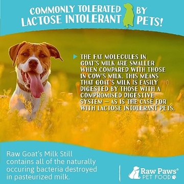 Raw Paws Goat Milk for Dogs & Cats - Nutritional Topper