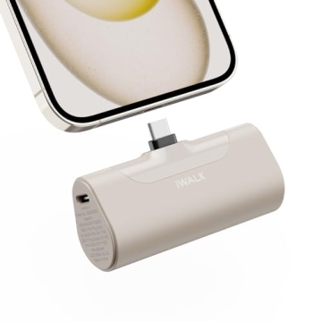 iWALK 20W Fast Charging Power Bank for iPhone 15 & Android - Ultra Compact