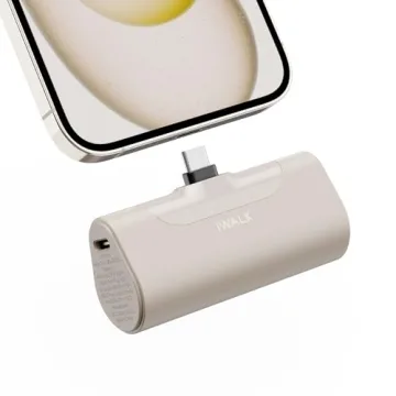 iWALK 20W Fast Charging Power Bank for iPhone 15 & Android - Ultra Compact
