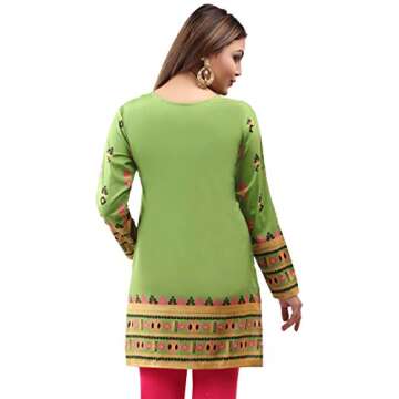 Maple Clothing Indian Short Kurti Top Tunic for Women