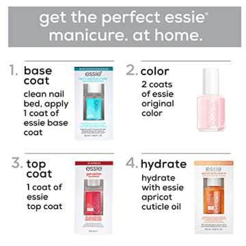 essie Good To Go Top Coat Fast Dry High Gloss Nail Polish