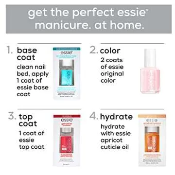 essie Good To Go Top Coat Fast Dry High Gloss Nail Polish