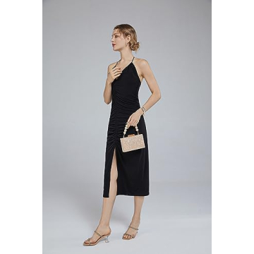 Elegant Menurra Acrylic Clutch Purse for Weddings & Parties