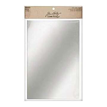 Tim Holtz Mirrored Sheets - 2 Durable Crafting Sheets 6x9
