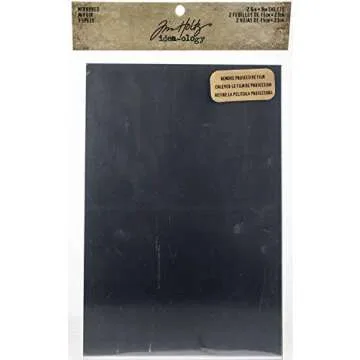 Tim Holtz Mirrored Sheets - 2 Durable Crafting Sheets 6x9